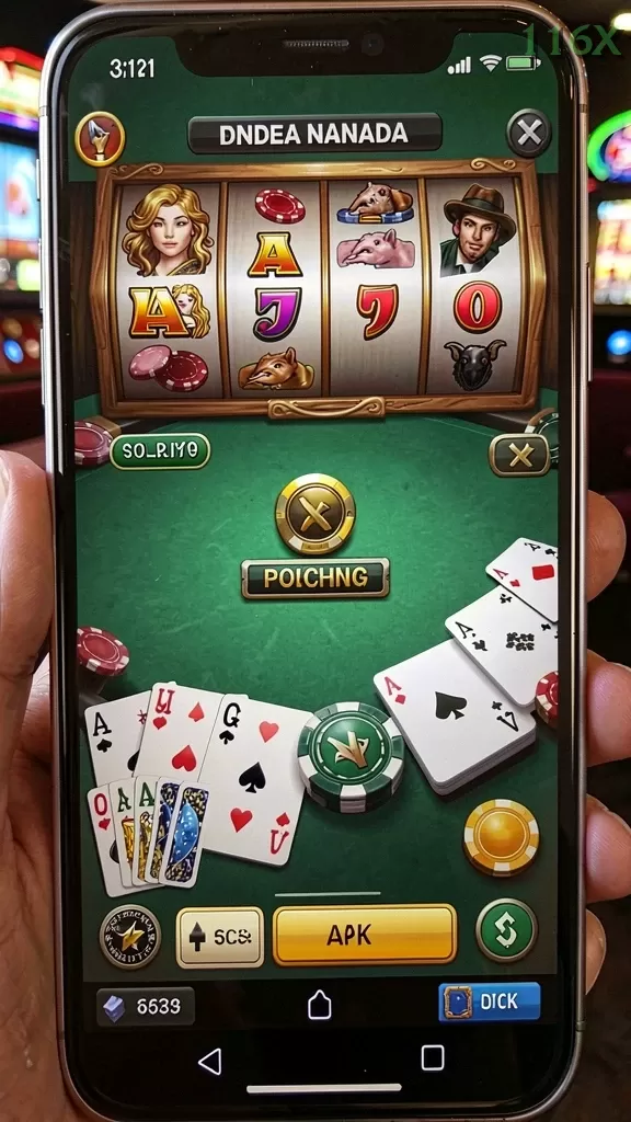 Cuplikan layar UNGUTOTO — menu navigasi